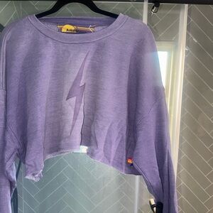 Aviator Nation Lavender Sweatshirt
